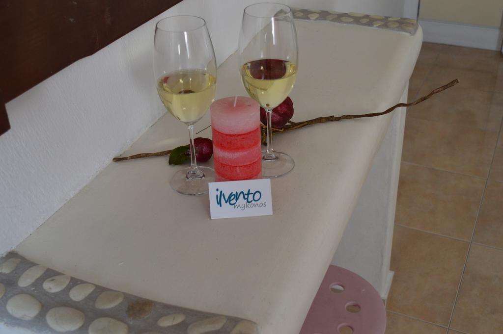 Il Vento Mykonos Daire Glastros  Oda fotoğraf
